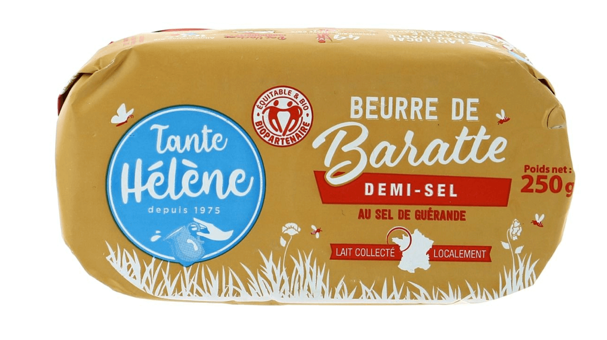 Beurre demi-sel 250g Tante Helene