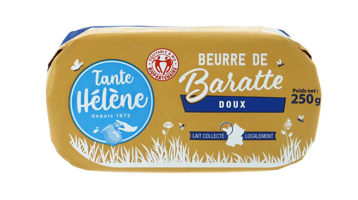 Beurre doux 250g Tante Helene