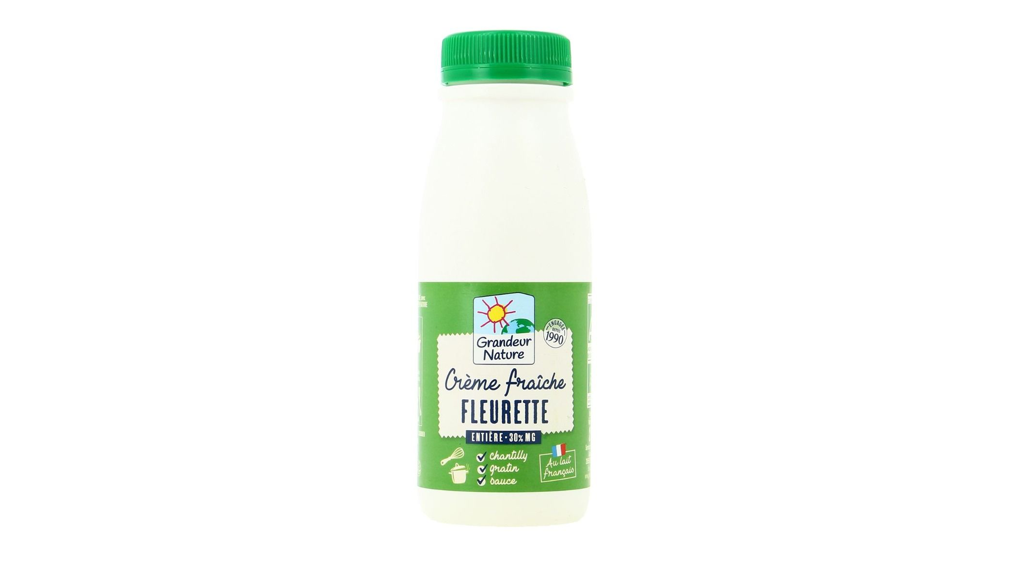 Creme fleurette 25cl Grandeur nature