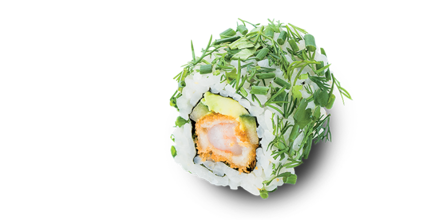 Green Roll Shrimp Tempura