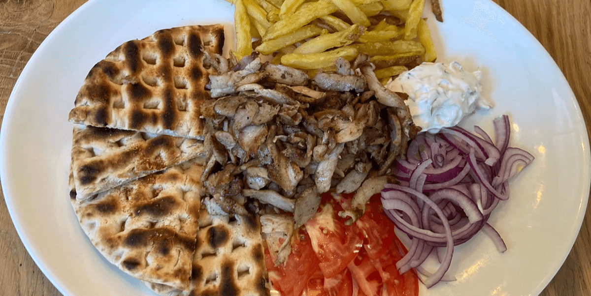 Gyros Pork plate