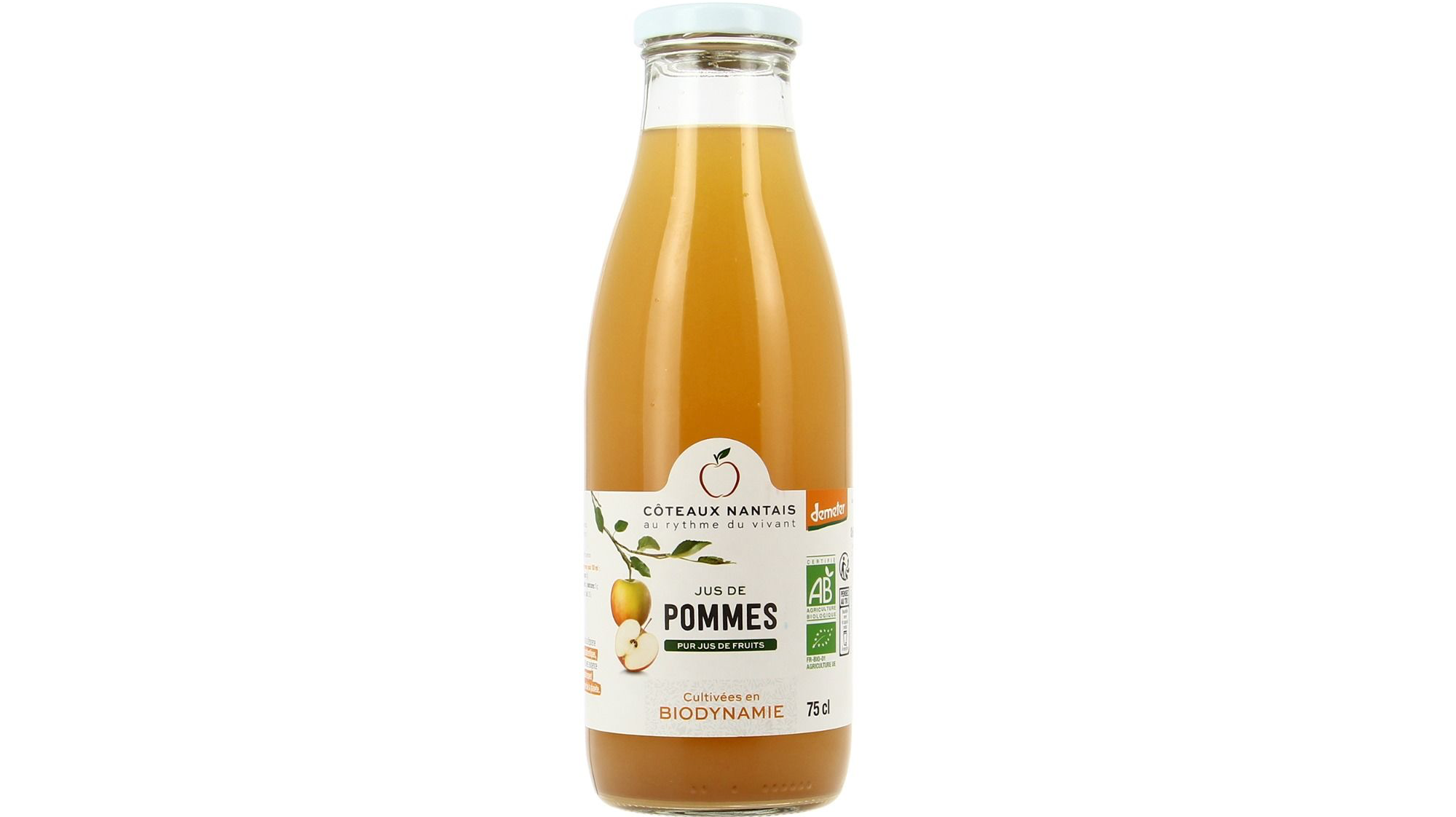 Jus Pommes 75cl Coteaux Nantais 