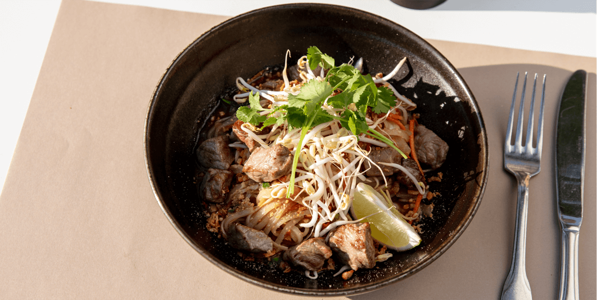 Pad Thaï beef (Black Angus)