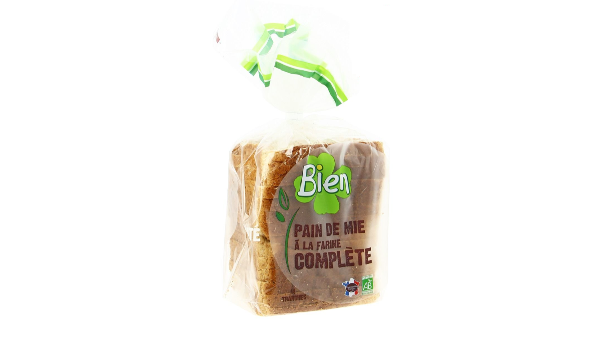 Pain de mie complet 500g Bien