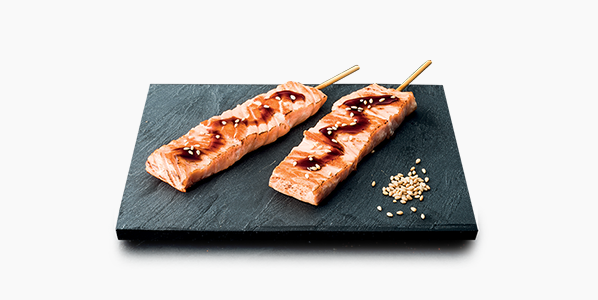 Salmon Yakitori