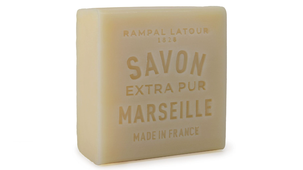 Savon de Marseille 150g blanc Rampal Latour