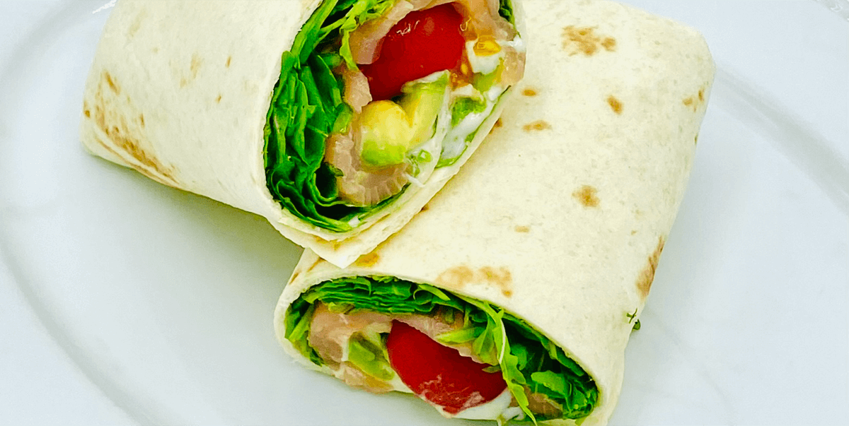 Smoked Salmon Wrap