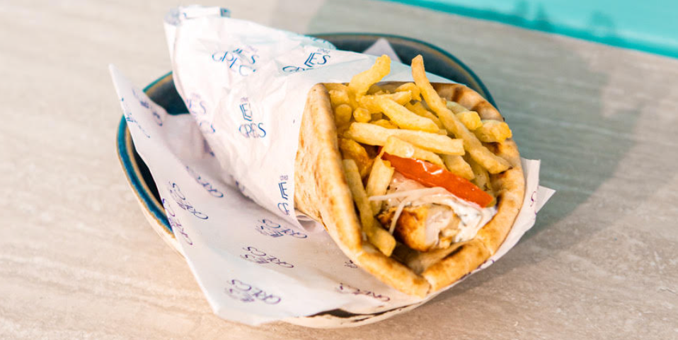 Pita Souvlaki Chicken