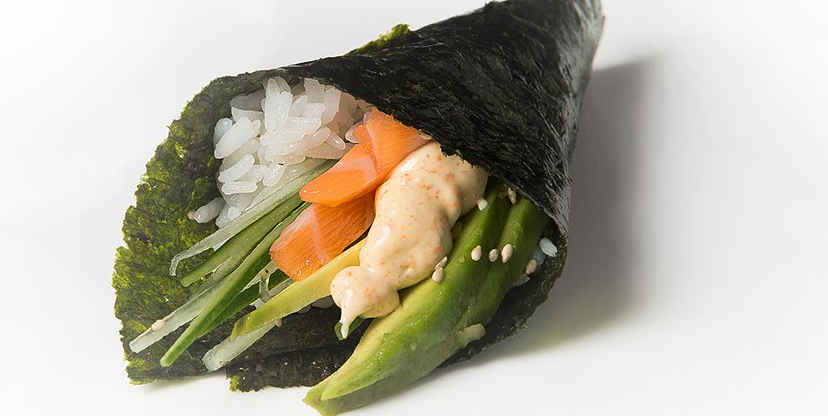 Temaki Spicy Salmon